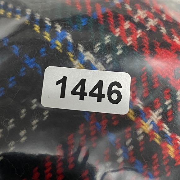 Women's Tartan Plaid Red Maxi Skirt Academia Heritage Old Money Retro - Picture 6 of 7